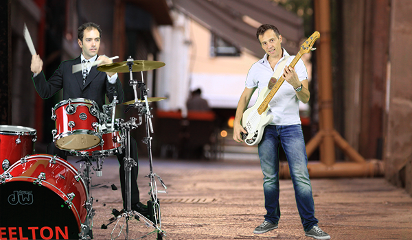 Live band for Apéro with Oleg and Gabriele